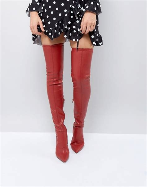 sexy overkneestiefel|Overknees kombinieren: So stylst du den Stiefel